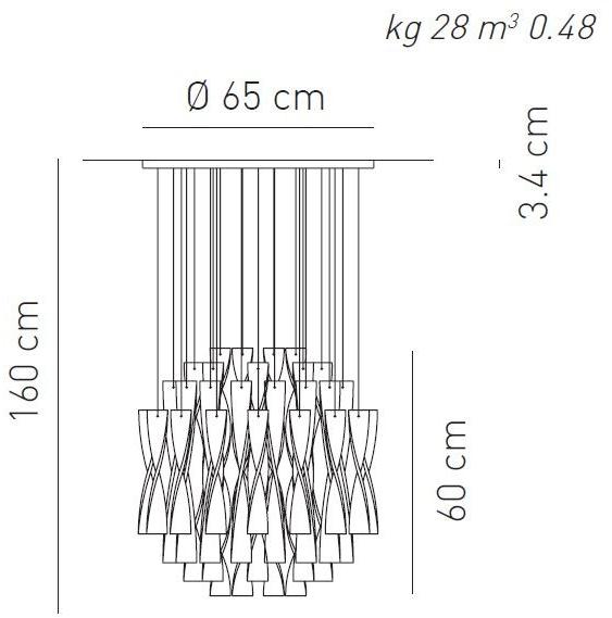 AXOLIGHT Подвесной светильник из муранского стекла Aura sun-id-1485040 - Вид №6