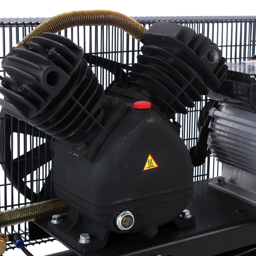 Компрессор масляный Интерскол 100 л 430 л/мин. 2.2 кВт STLM-2090280 - Вид №4