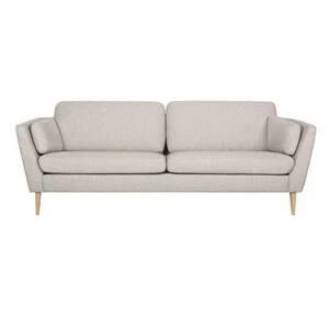 Диван Mynta, трехместный, светло-серый