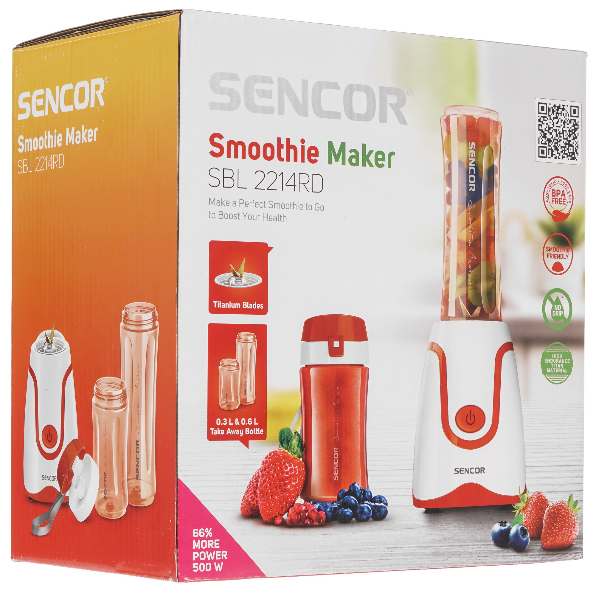 9903994 Блендер стационарный Sencor SBL 2214RD красный STDN-0091529 - Вид №8