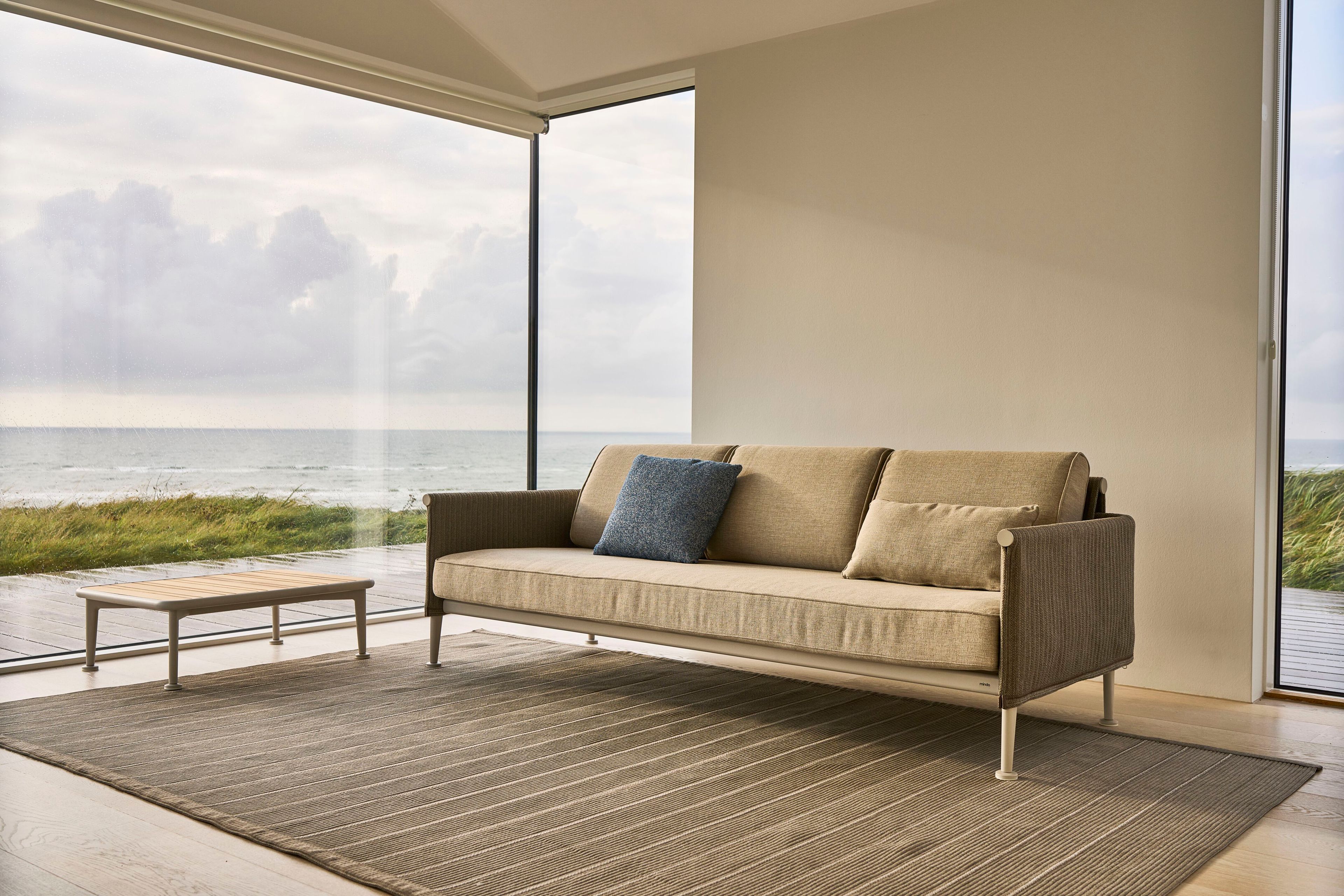 Ткань и веревка садовый диван Mindo слои ARCH-00072756 - Вид №6