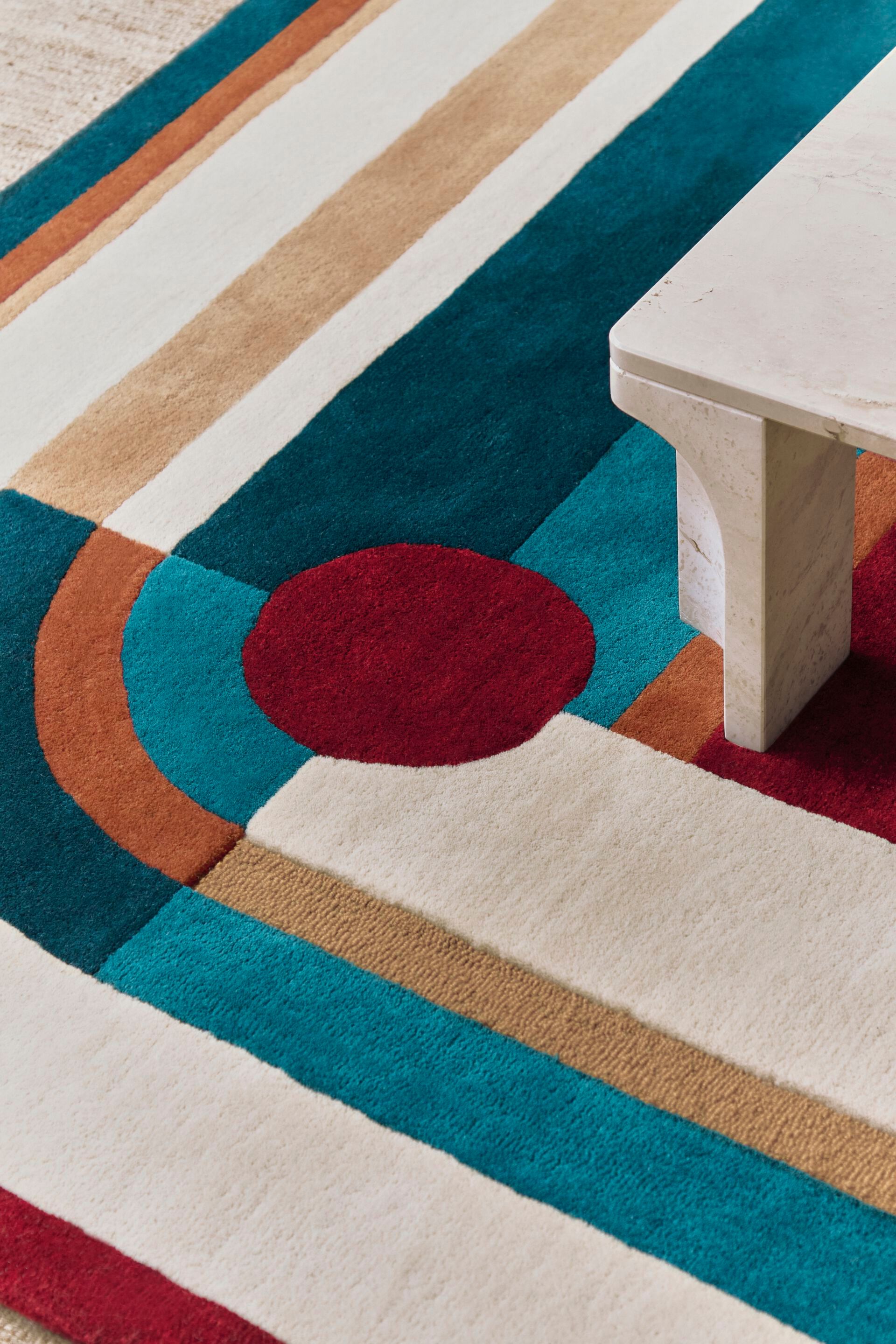 Шерстяной ковер с рисунком Toulemonde Bochart HACIENDA ARCH-00021550 - Вид №6