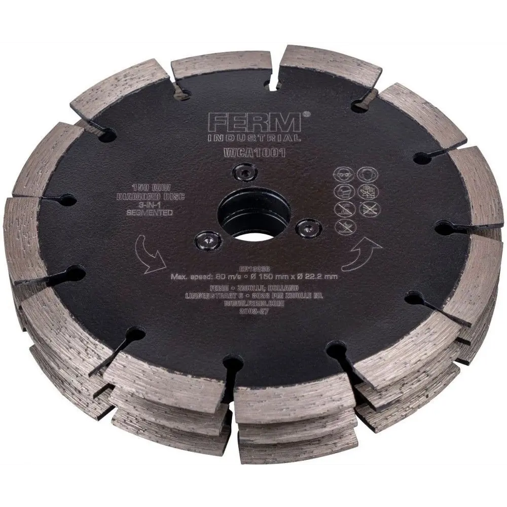 Штроборез сетевой Ferm WCM1001P, 2400 Вт, 150 мм STLM-2193279 - Вид №5