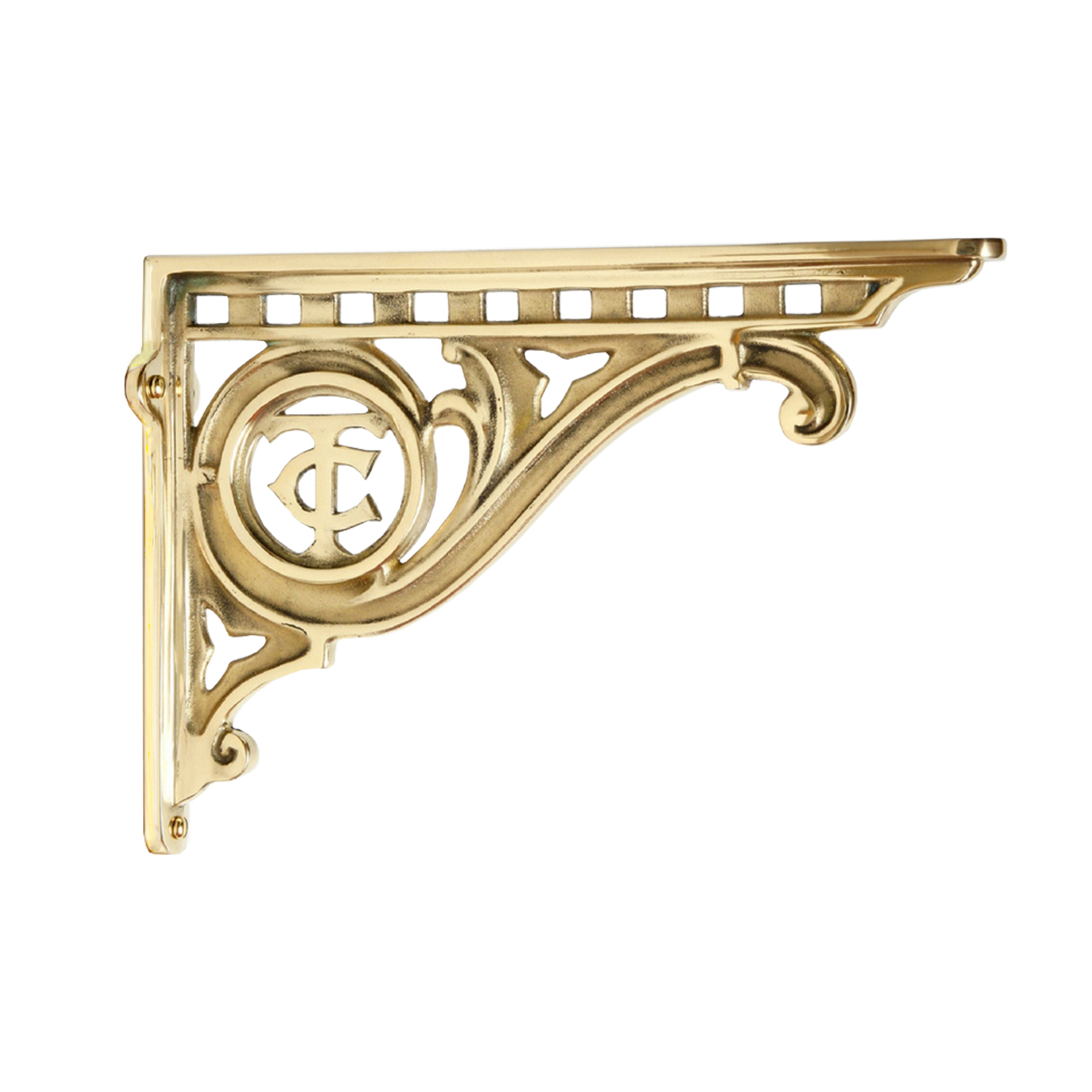 TC4007913PB Полированные большие кронштейны TC Thomas Crapper 