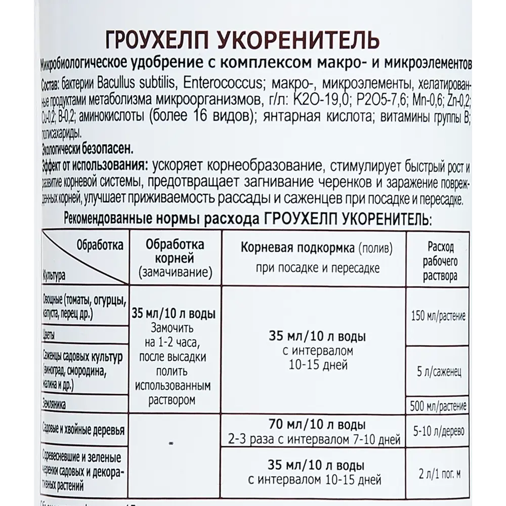 Экодачник Гроухелп — биоактиватор укоренения для саженцев и рассады 86481309 STLM-0069126 - Вид №2