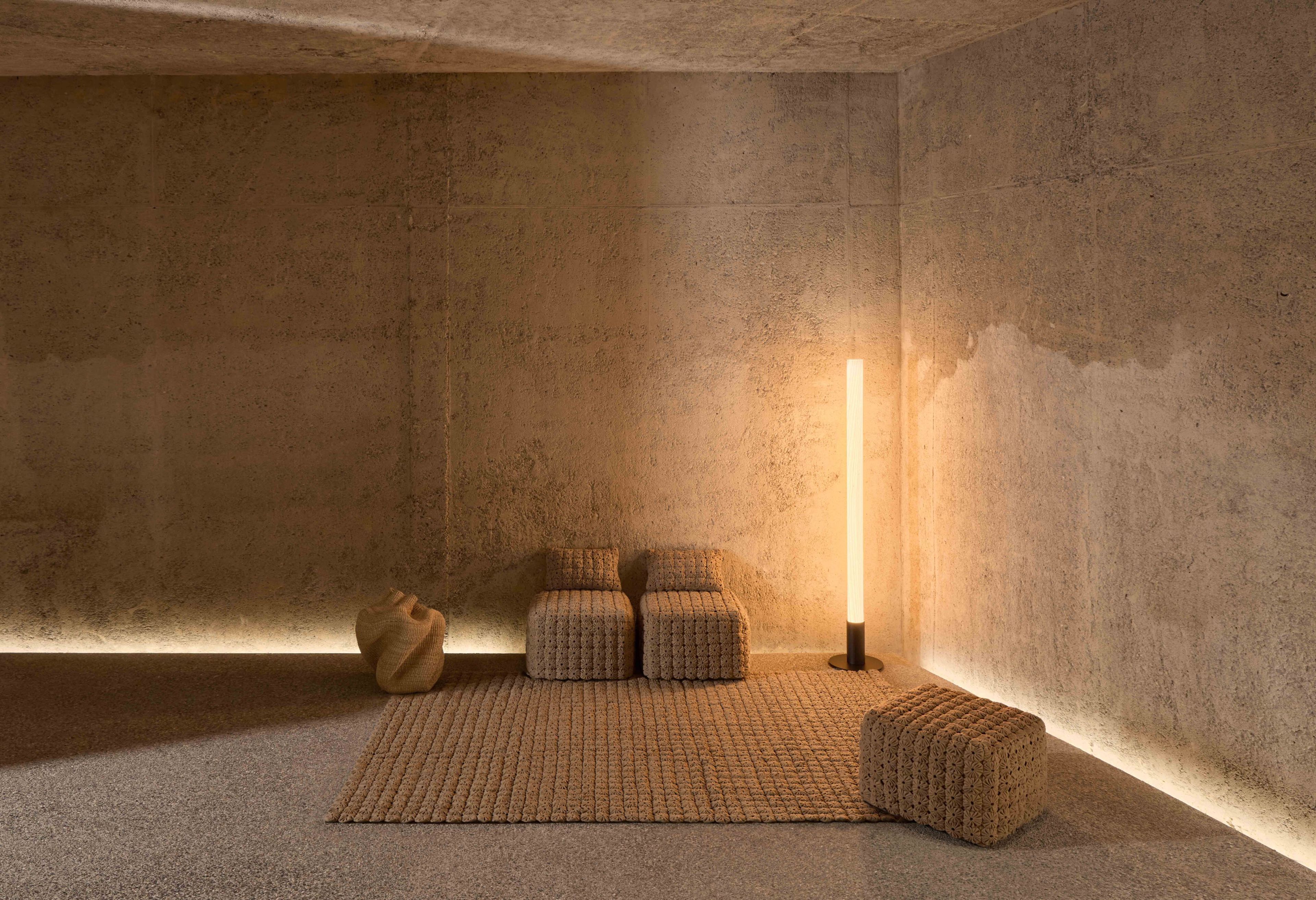 Сплошной цвет шерстяной ковер GAN Momos ARCH-00127333 - Вид №6