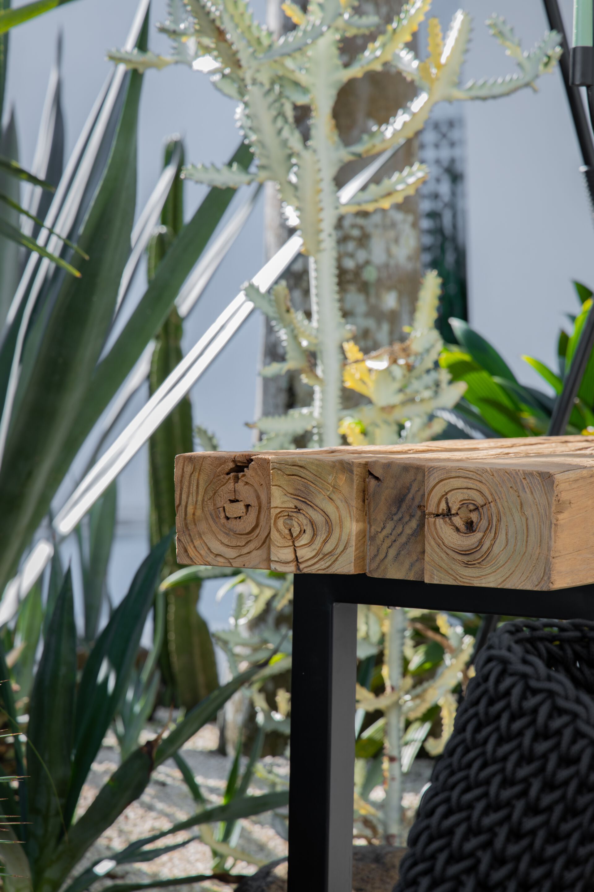 Прямоугольная Садовая консоль из тикового дерева cbdesign Sauvage ARCH-00033934 - Вид №2