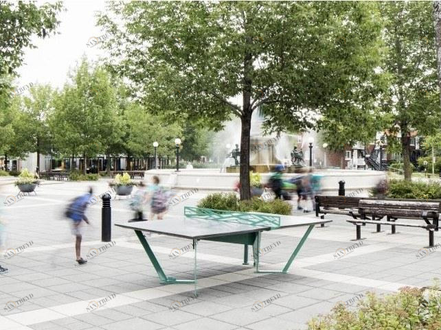 AtelierB Стол для пинг-понга Corten ™ sun-id-1371583