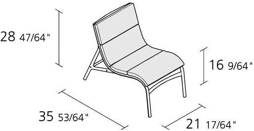 Alias Кресло из ткани Frame sun-id-1405074 - Вид №2