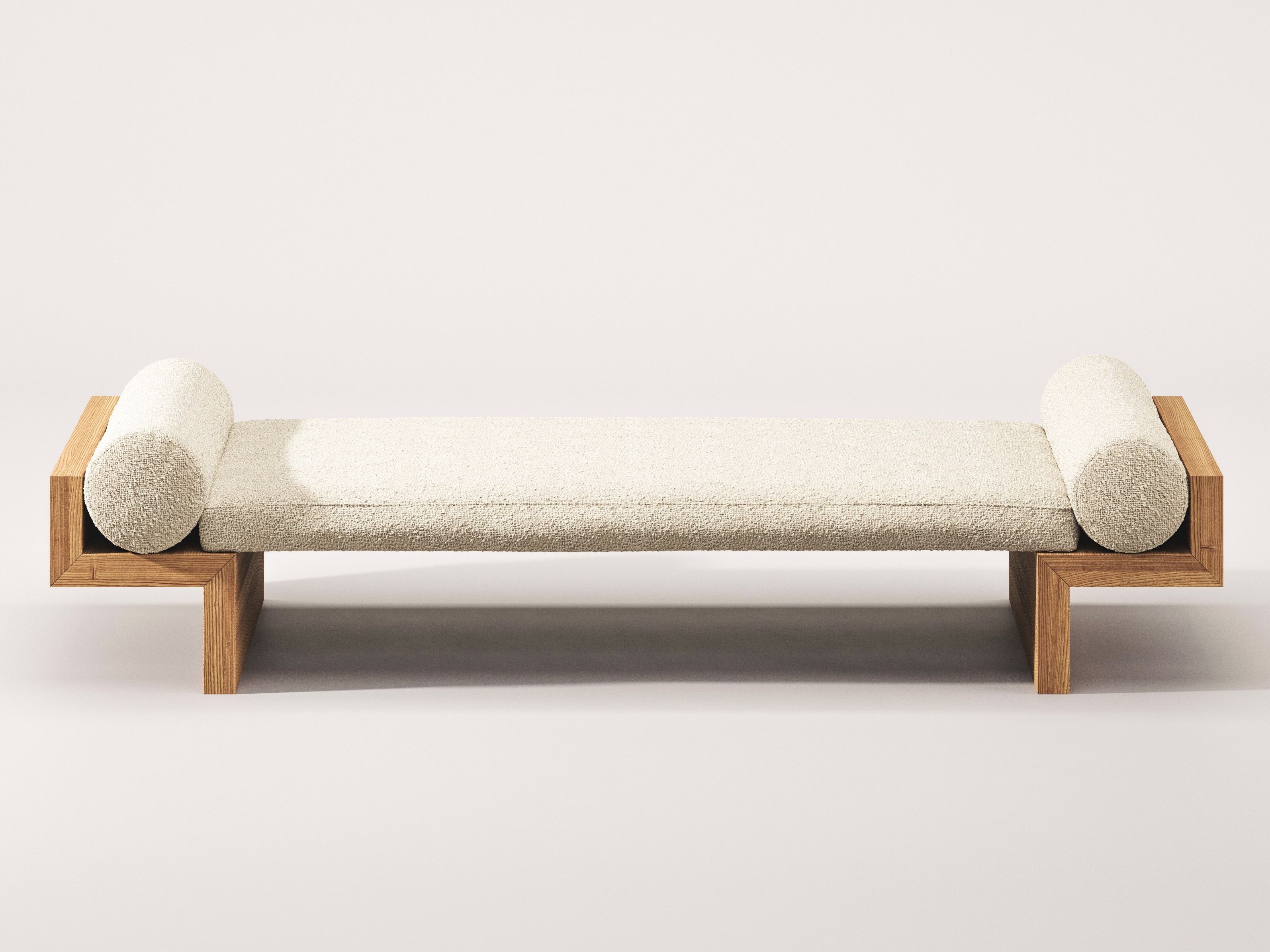 Ткань capitonné Dormeuse с деревянной рамой Falsasquadra ARCH-00142099