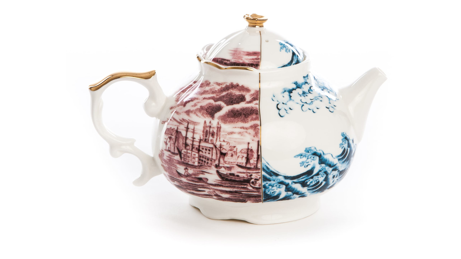 10671852 Seletti Сервиз чайный Seletti Гибрид на 6 персон 20 предметов Фарфор  - Вид №17