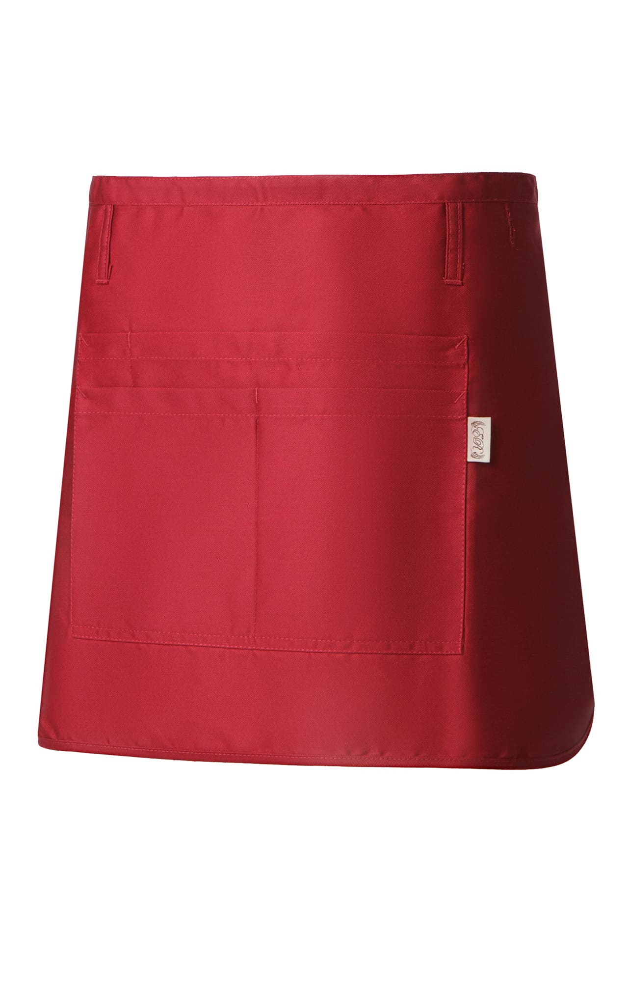 59926 Фартук  укороченный, цвет burgundy BARISTA  Одежда для официантов  размер 