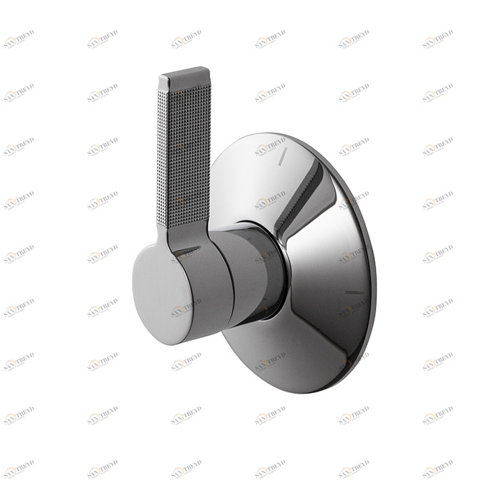 LUXE - 2-ходовой скрытый переключающий клапан 1/2 ”. Ручной переключатель. Расход 29,23 л / мин. при 3 барах  Lignage NOKEN 100241759  CHROME 