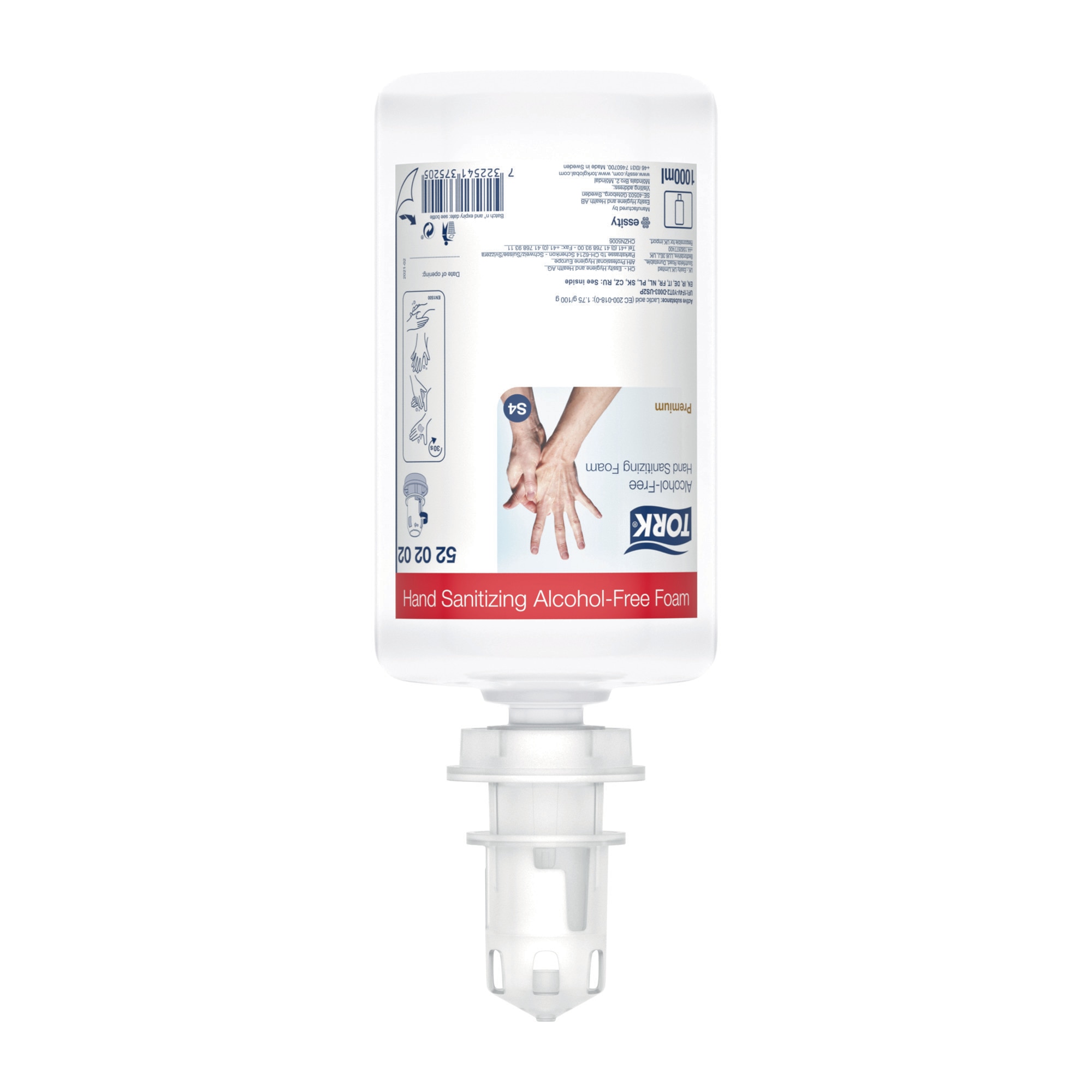 52020200 Пена для дезинфекции рук без спирта Tork 