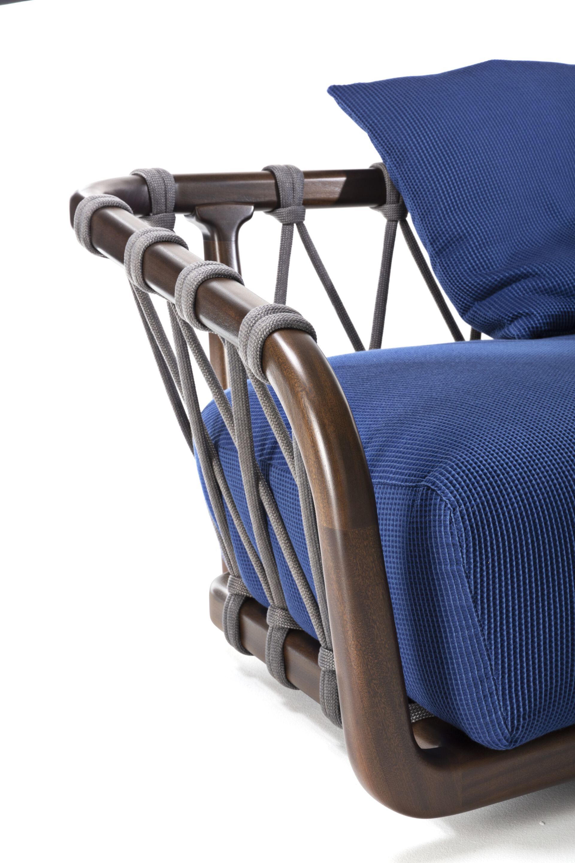 3-местный диван из красного дерева и ткани Exteta Sunset ARCH-00119067 - Вид №3