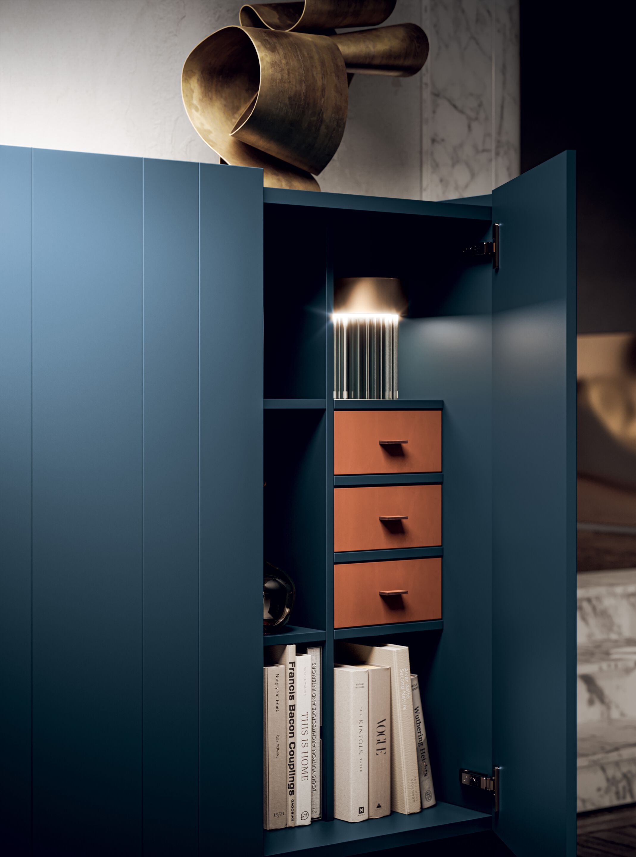 Деревянный шкаф с ящиками Kico Living Complements ARCH-00148704 - Вид №4