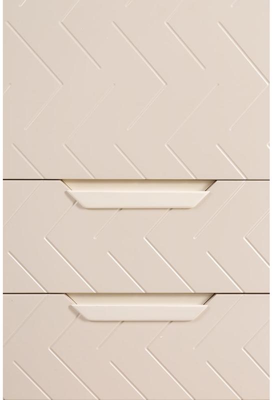 29500 Шкаф с ящиками универсальный Сканди Жемчужно-белый R-HOME 40092720H_Жемчуг - Вид №4