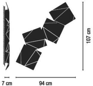 Vibia Бра для улицы из поликарбоната Origami sun-id-1407749 - Вид №4
