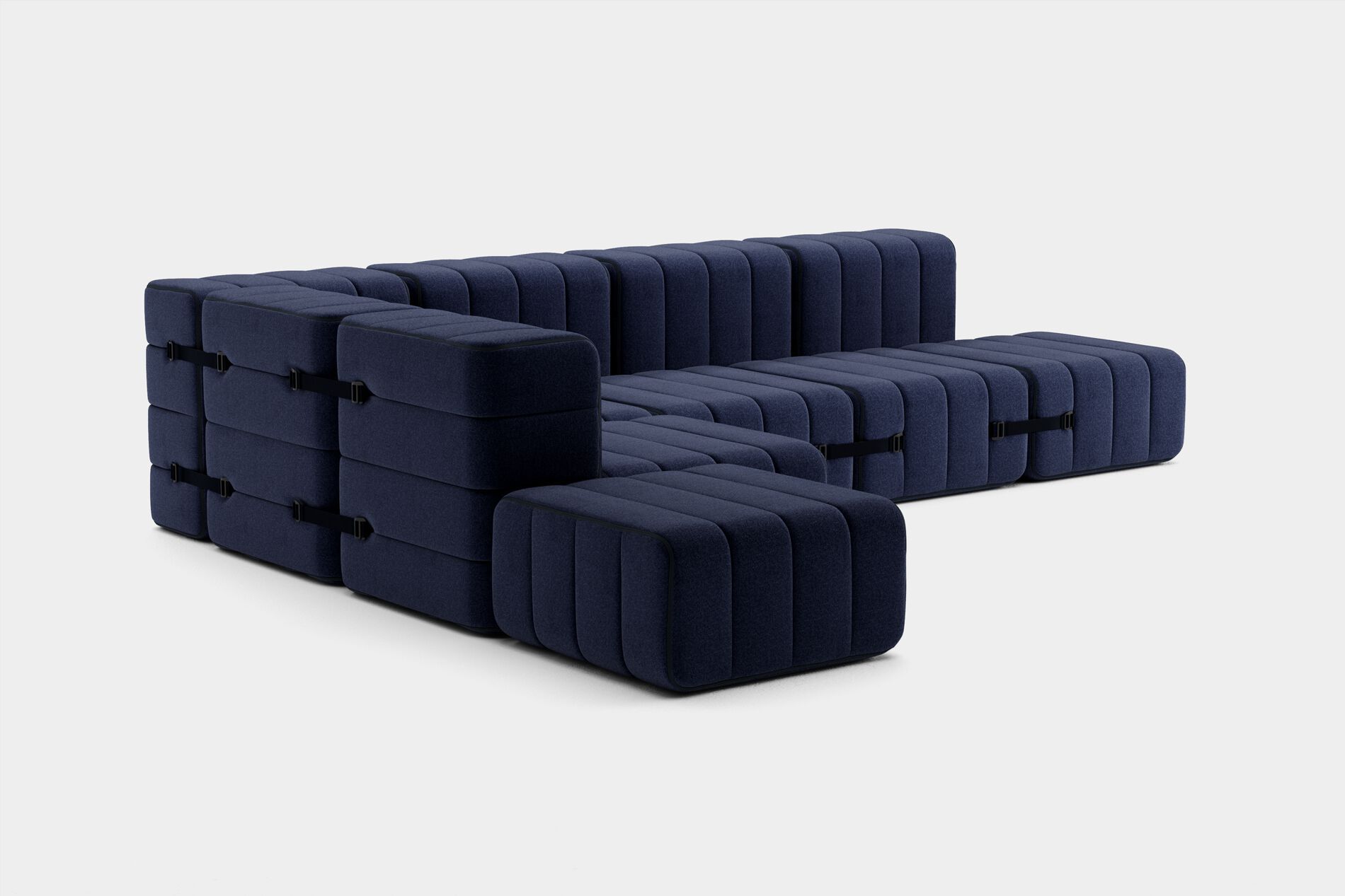 Модульный угловой диван из ткани AMBIVALENZ Curt ARCH-00083106 - Вид №59