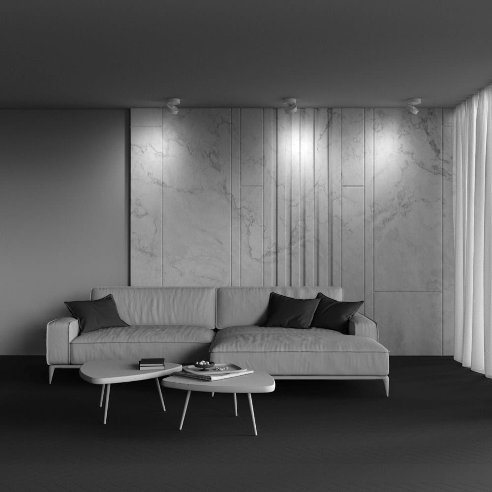 Алюминиевый регулируемый светодиодный потолочный светильник Maytoni ONDA ARCH-00053183 - Вид №7