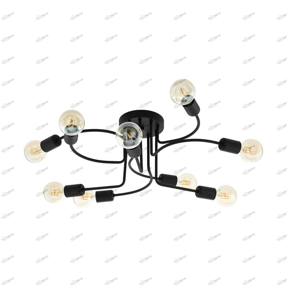 Потолочная люстра Eglo Orazio 97983 EGLO ДИЗАЙНЕРСКИЕ, ORAZIO 336900 Черный 