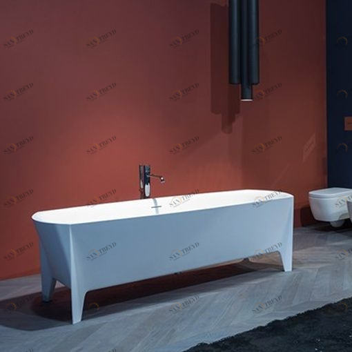 Ванна отдельно стоящая EDONIA Antonio Lupi EDONIA белая Antoniolupi