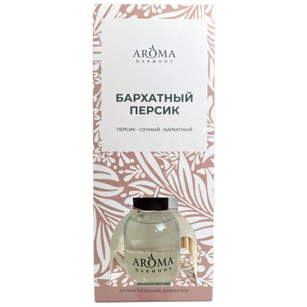 Ароматический диффузор Aroma Harmony Бархатный персик 30 мл 87984285 STLM-2134664  - Вид №1