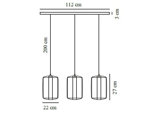 Подвесной светильник из бумаги и металла Nordlux шарнир ARCH-00110227 - Вид №4
