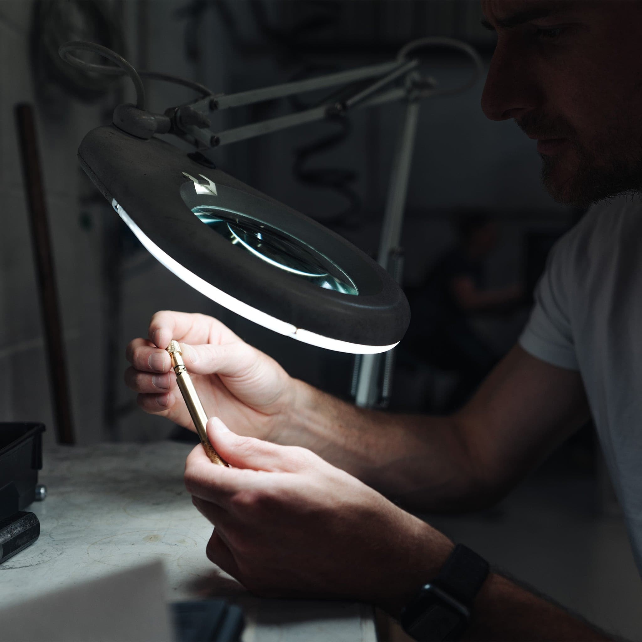 W204BST Механическая ручка - черная сталь Wingback  - Вид №1