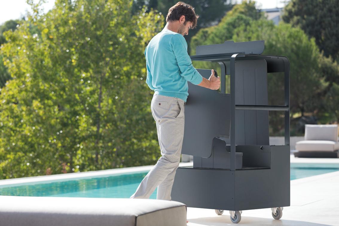 Тележка для спинок лава f10 Manutti Air MNST813 - Вид №2