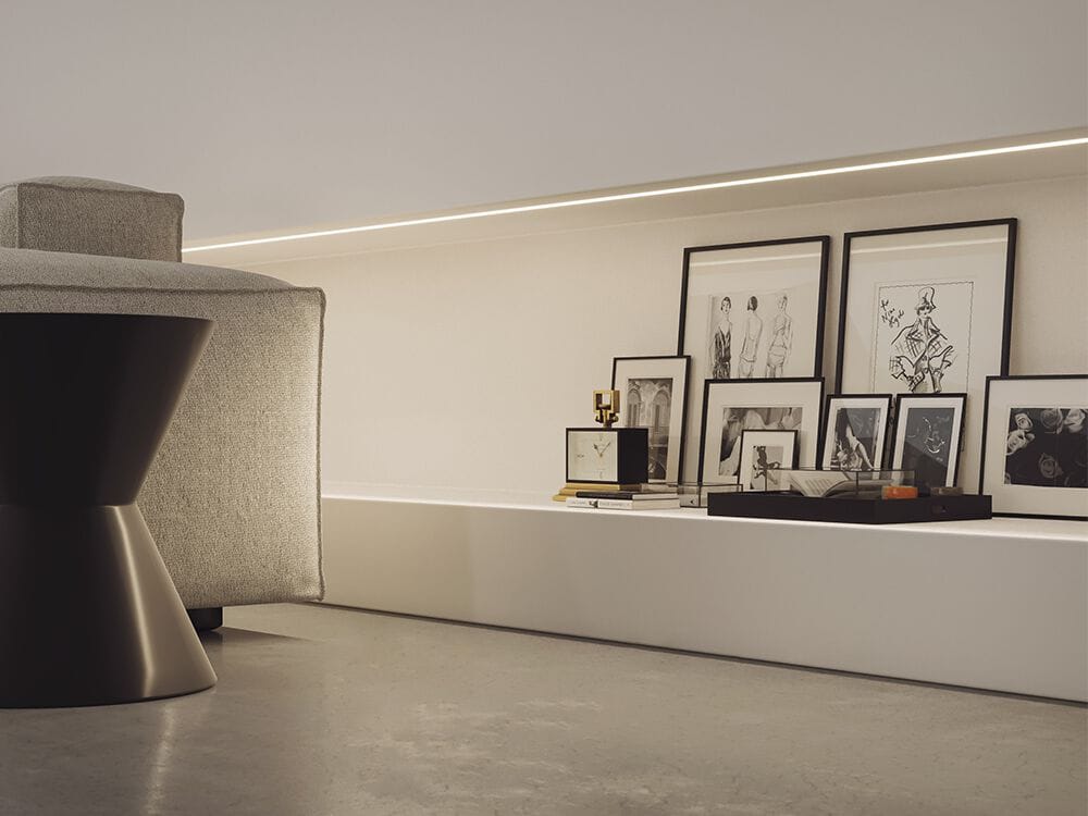 Внешний светодиодный профиль Metalarredo MIRE2 ARCH-00076214