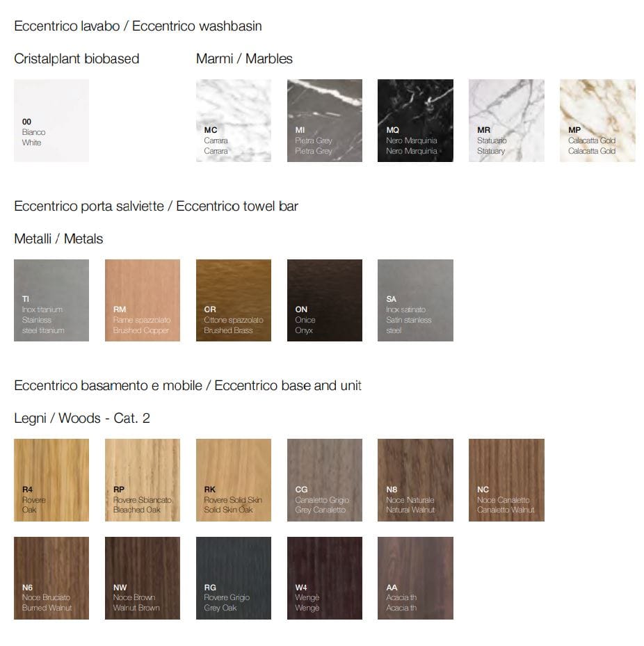 Двойной подвесной умывальник Falper эксцентричный ARCH-00048062 - Вид №3