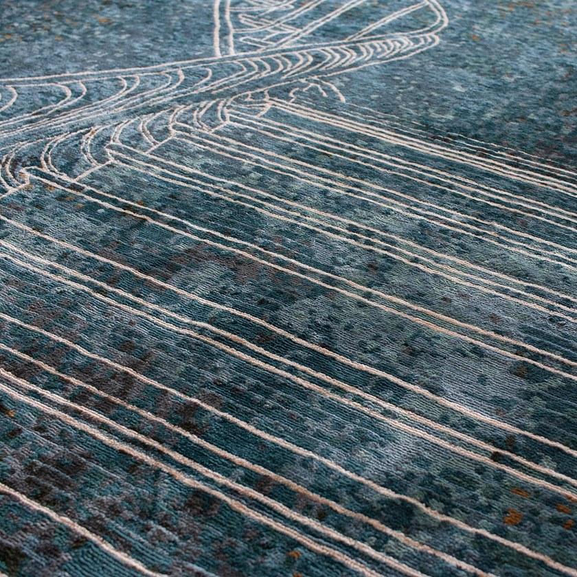 Tapis Rouge Прямоугольный коврик ручной работы La scala Tr1243 - Вид №3