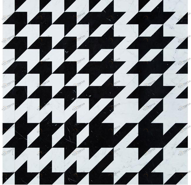 Palazzo Morelli Каррарский мрамор и черная мраморная плитка для пола / стен Marmo e pietra sun-id-1405839