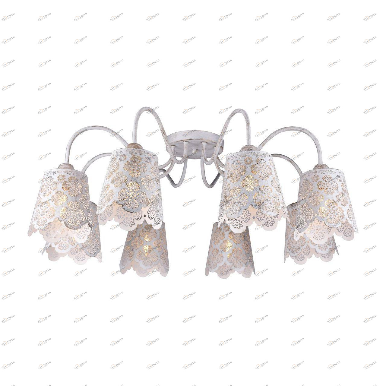 Потолочная люстра Arte Lamp A2032PL-8WG ARTE LAMP ДИЗАЙНЕРСКИЕ 184478 Белый 