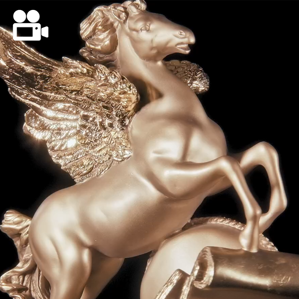 41064 Часы настольные Пегас Бронза BOGACHO 4627138242384