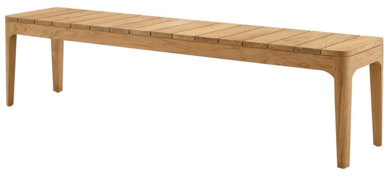 Ligne Roset Садовая скамейка из тика Elizabeth 10263105 - Вид №1