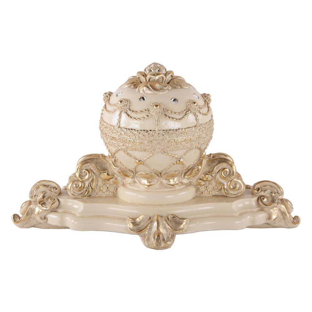 42017 Часы настольные Райское яблоко Айвори BOGACHO 4627138242636 - Вид №2