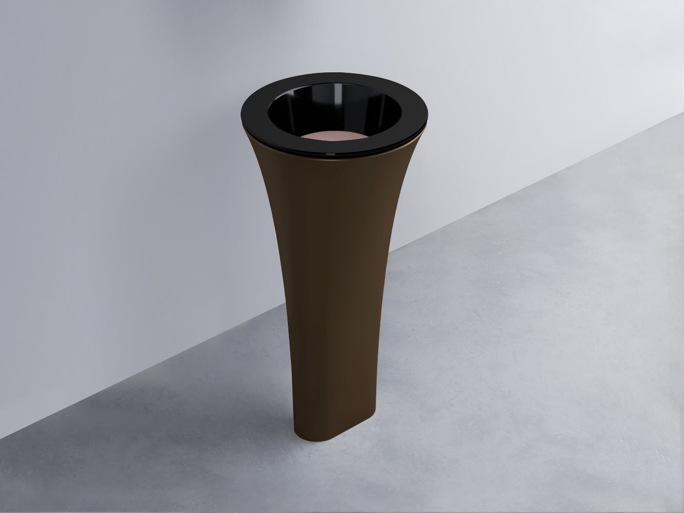 AMLA45-N+AMPILT-CP+AMCOLT-CA Раковина Amedeo Tondo отдельностоящая cielo Enjoy + Amedeo Ceramica Cielo
