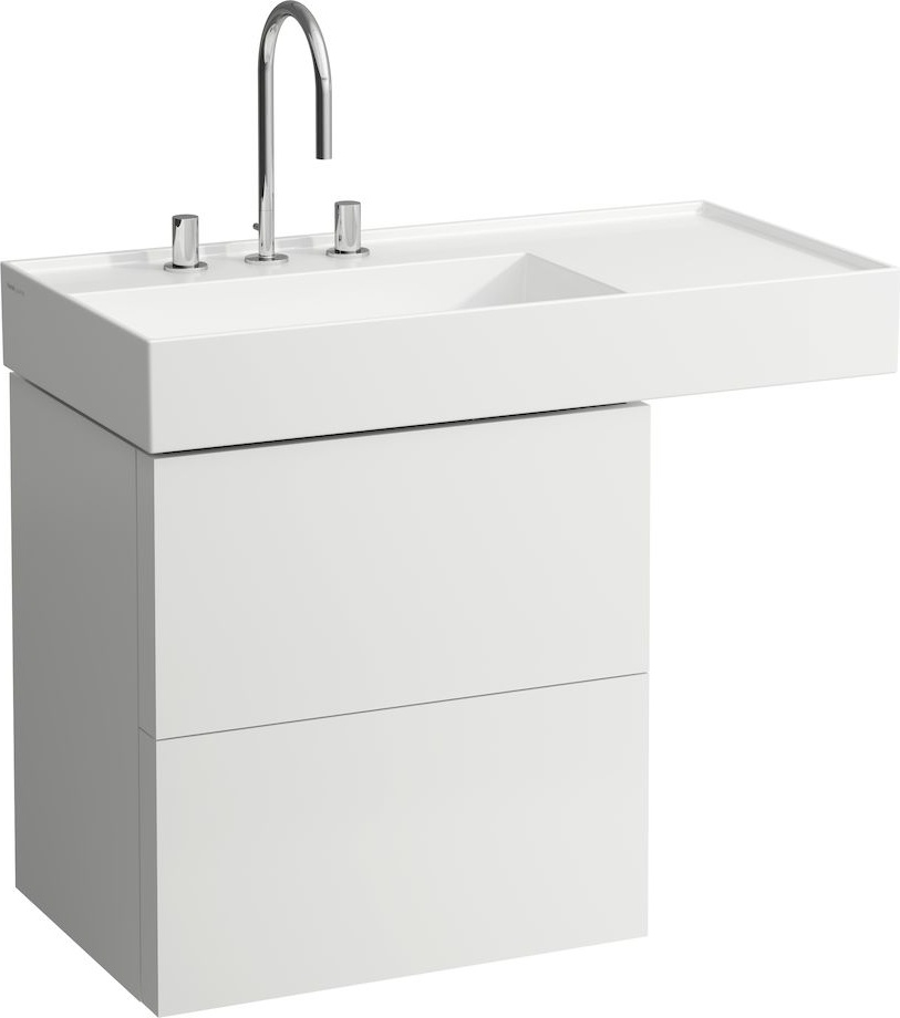 H4075690336431 Шкафчик под раковину, 2 ящика, включает в комплект органайзер, для раковин 810333, 810338, 810339, 813332 LAUFEN PRO