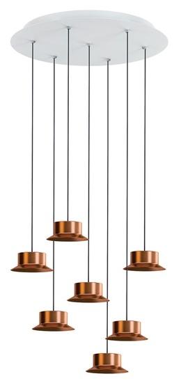 Estiluz Металлический подвесной светильник с диммером Maine T3415lc; t3416lc - Вид №12