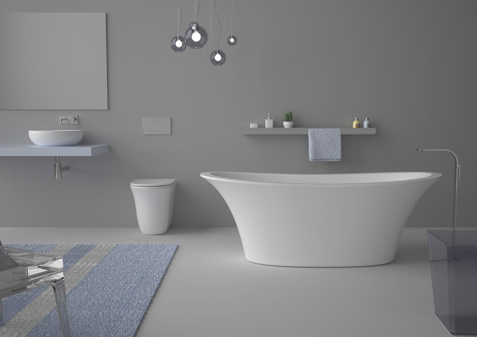 FLWC0116 Напольный унитаз приставной GSG CERAMIC Flut - Вид №6