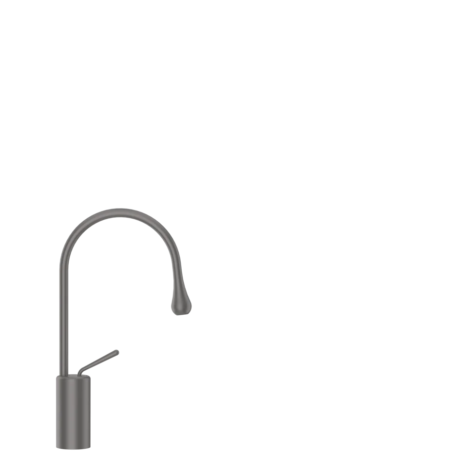 Смеситель для умывальника 33604 126 Gessi Goccia ЧЕРНЫЙ МЕТАЛЛ BR. GHRC 33604126