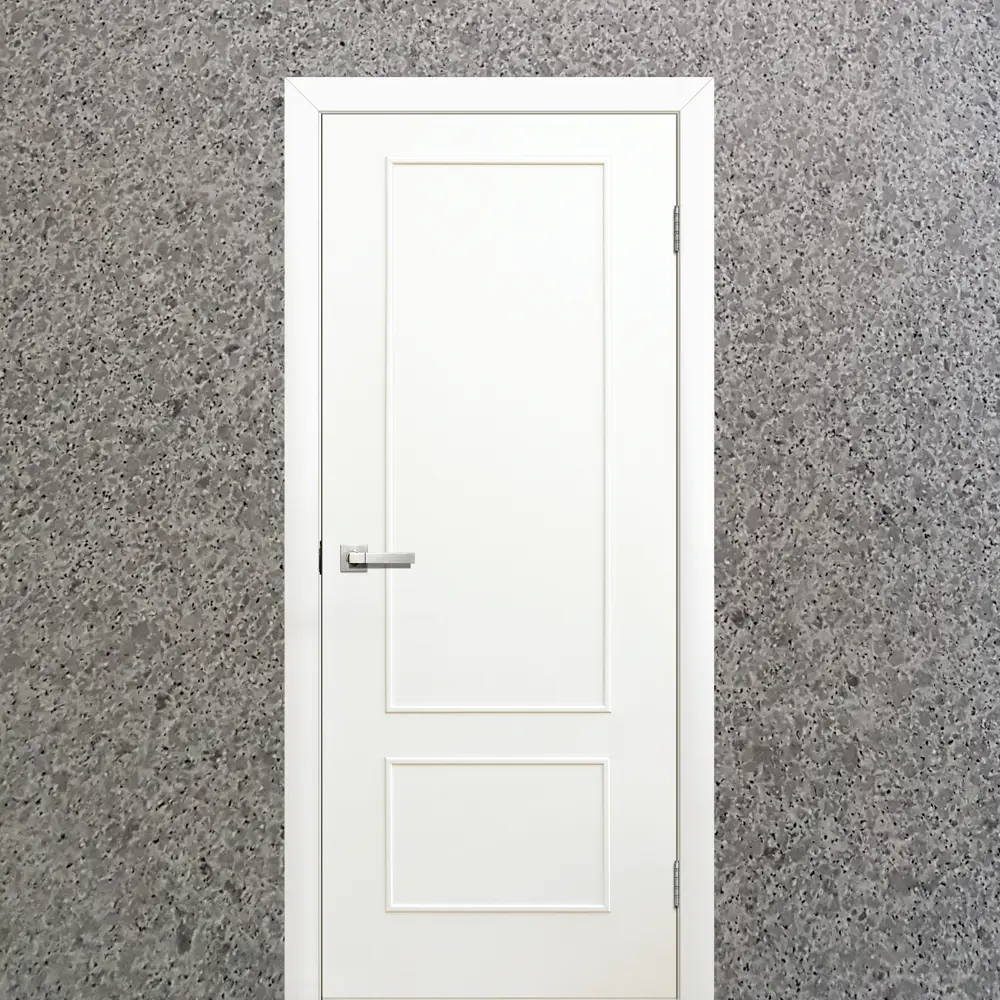 Дверь межкомнатная Классика глухая ламинация цвет белый 80x200 см VERDA STLM-2138785 - Вид №9