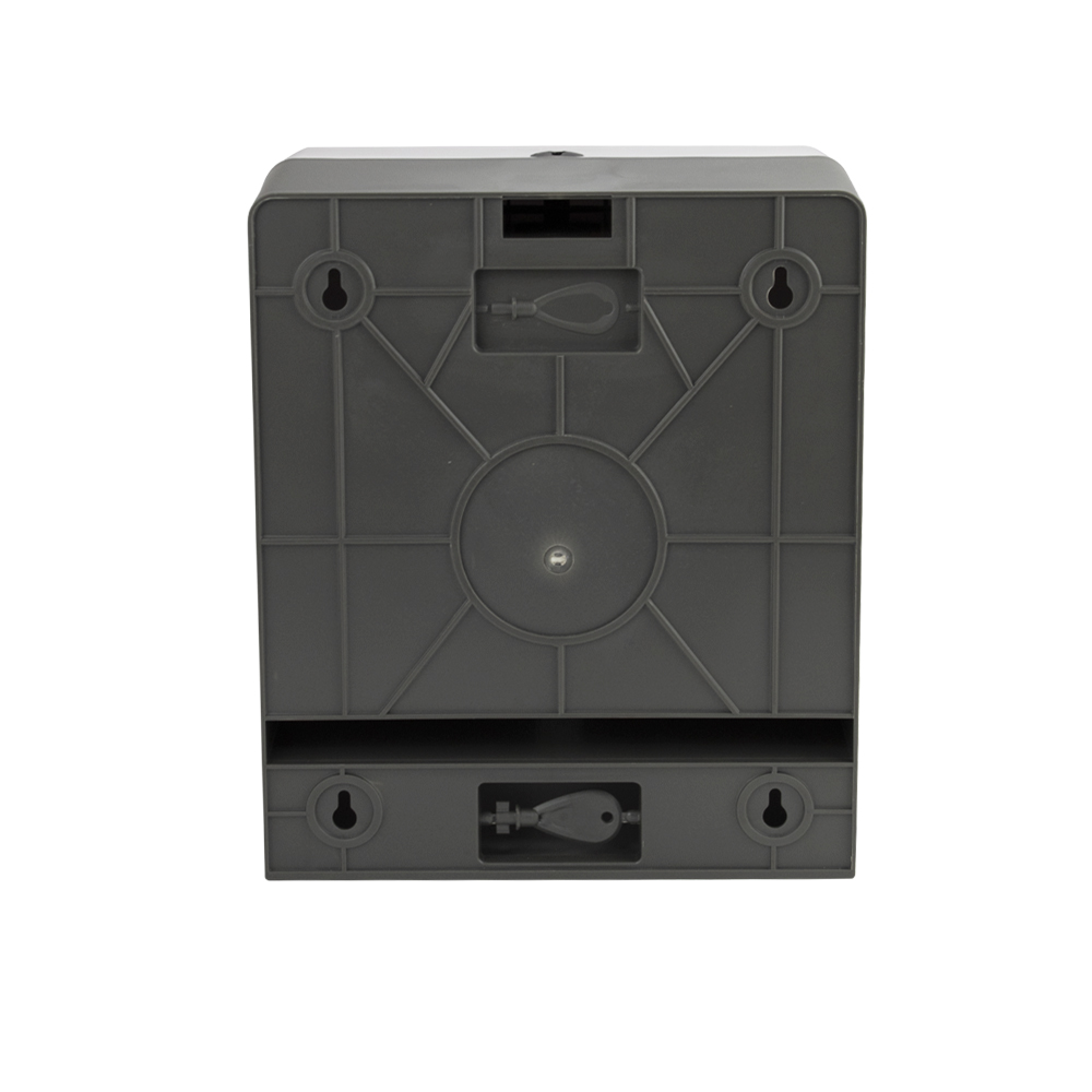 GFmark - Диспенсер для бумажного полотенца, РУЛОННЫЙ, пластиковый, БЕЛЫЙ, с глазком, с ключом, код: 917  - Вид №3