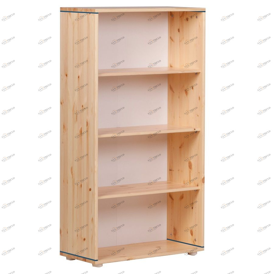 Стеллаж Flexa Classic storage с 3 полками, лакированный/голубой 812450113