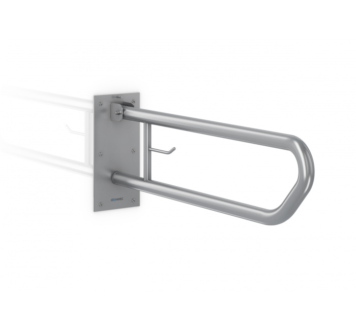 GW11 08 03 00 Genwec Складной стержень 600 мм, белый стальной держатель для рулона 