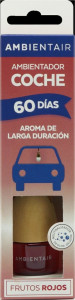 10656742 Ambientair Диффузор для автомобиля Красные фрукты 6 мл Стекло
