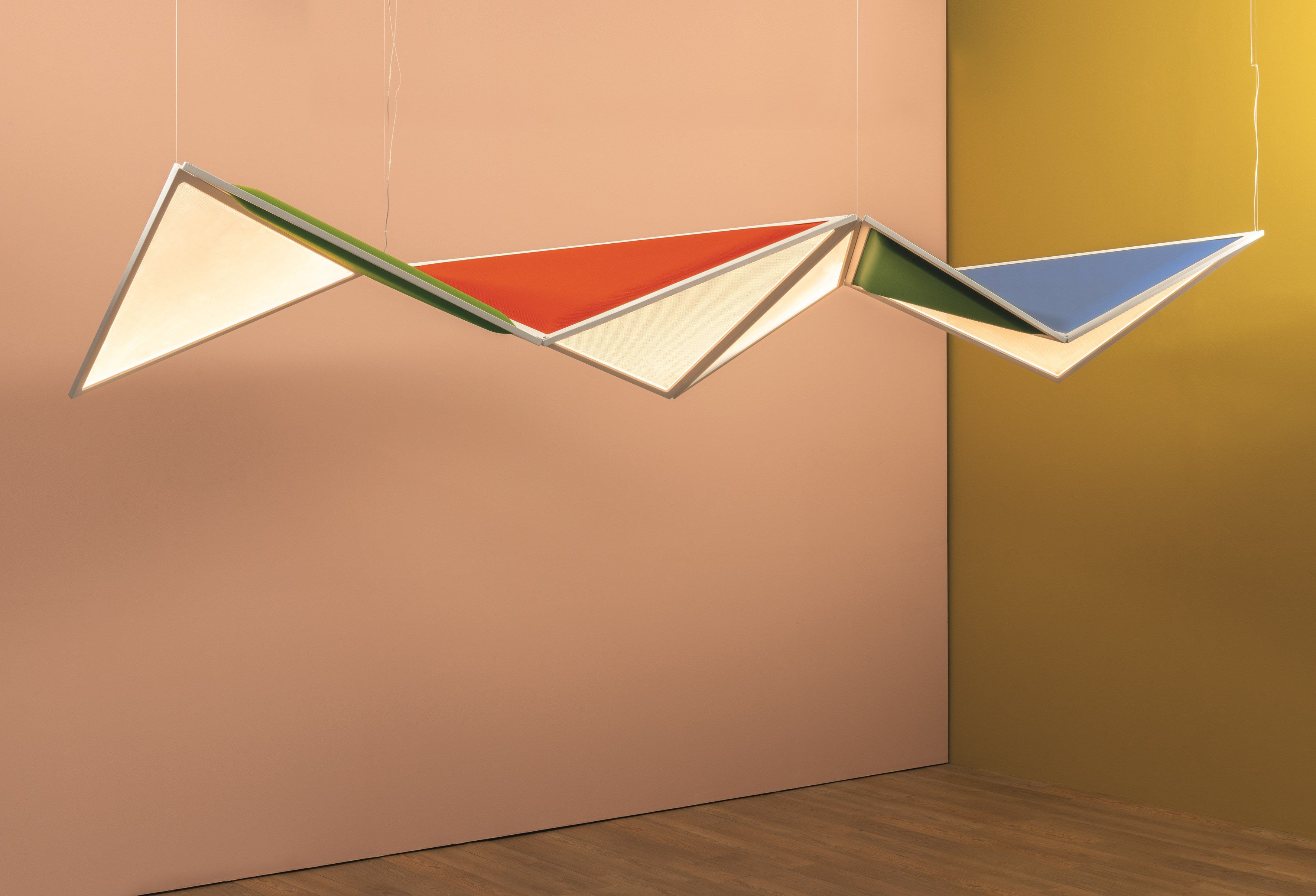 Рециркулированный Pet регулируемый акустический подвесной светильник Artemide Flexia ARCH-00152282 - Вид №30