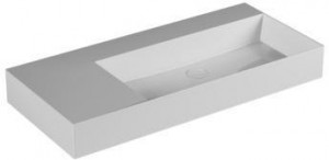 ELLP10246LQ0 Подвесная раковина настенная прямоугольная Azzurra Ceramica Elegance белая